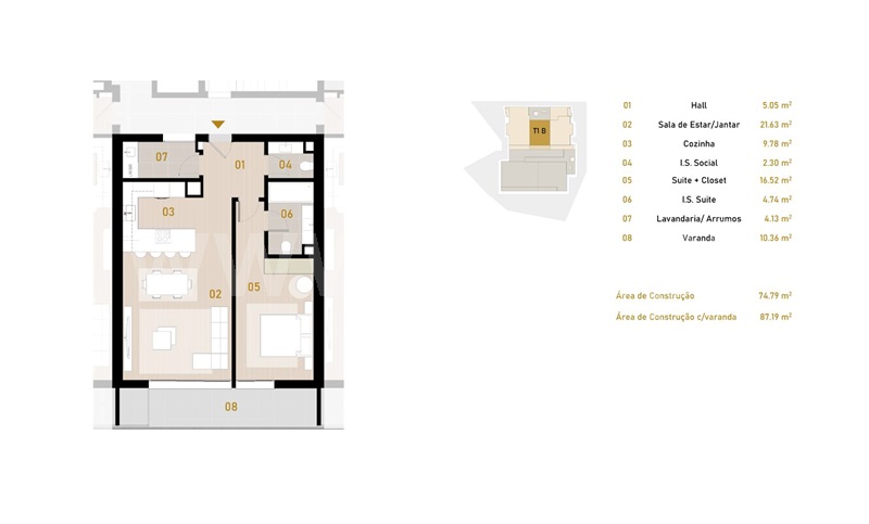 Apartamento T1 Câmara de Lobos - 1513006 - 21