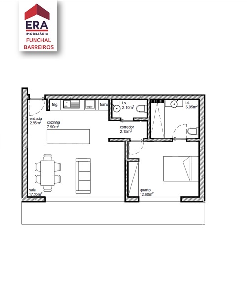 Apartamento T1 à venda em Funchal (São Pedro), Funchal — foto 3