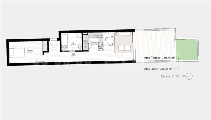 Apartamento T1 à venda em Matosinhos e Leça da Palmeira, Matosinhos — foto 5