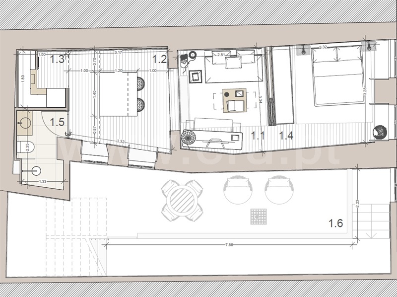 Apartamento T1 Porto, Bonfim - 1489568 - 1