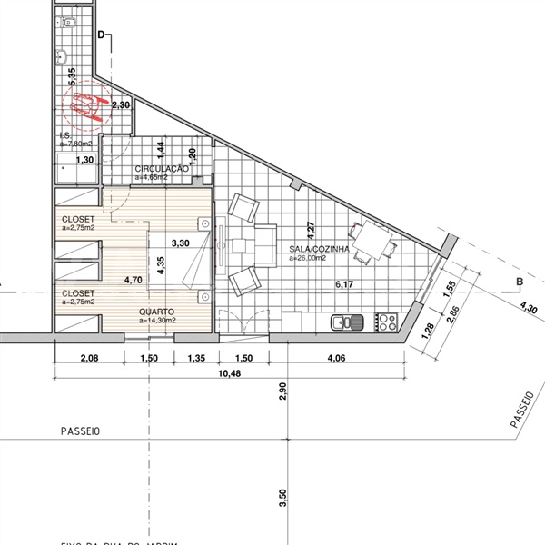 Apartamento T1 / Santa Maria da Feira, Mozelos