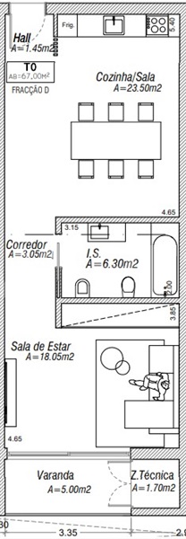 Apartamento T1 São Pedro do Sul, São Pedro do Sul, Várzea e Baiões - 1485715 - 6