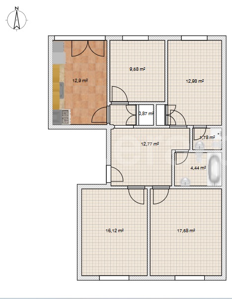 Apartamento T2 / Amadora, Casal de São Brás