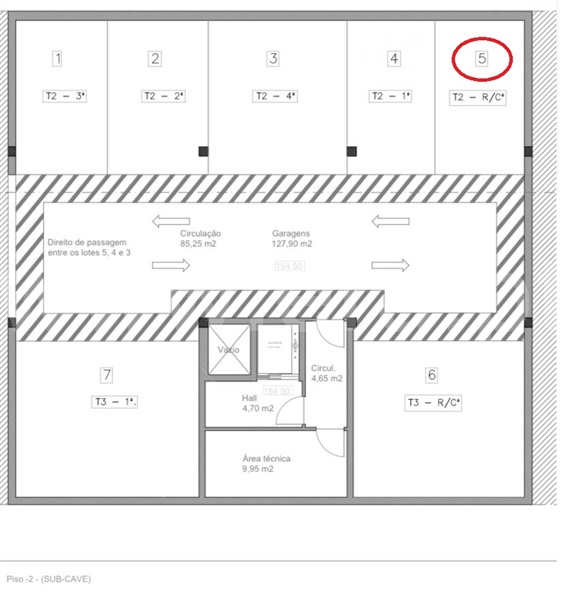 Apartamento T2 Braga, Braga (São Vicente) - 1486306 - 2