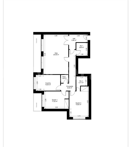 Apartamento T2 à venda em Braga (São Vicente), Braga — foto 20