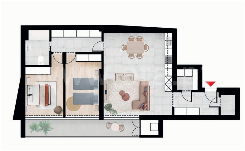 Apartamento T2 / Cantanhede, Cantanhede - View 5