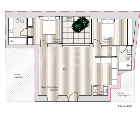 Apartamento T2 / Évora, Évora (São Mamede, Sé, São Pedro e Santo Antão)
