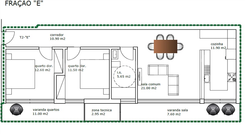 Apartamento T2 / Funchal, Imaculado Coração de Maria