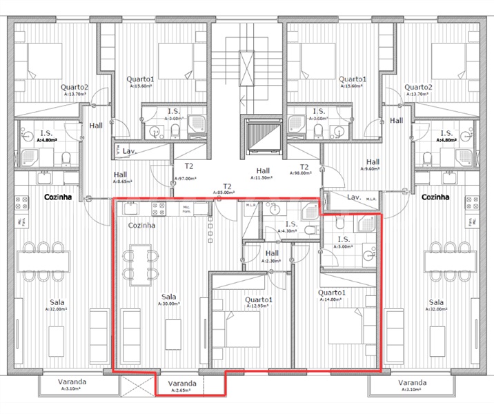 Apartamento T2 Mirandela - 1502266 - 7