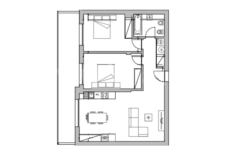 Apartamento T2 Peniche, Ferrel - 1513446 - 11