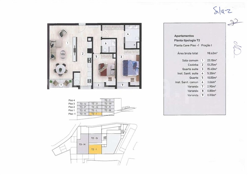 Apartamento T2 / Santa Cruz, Caniço