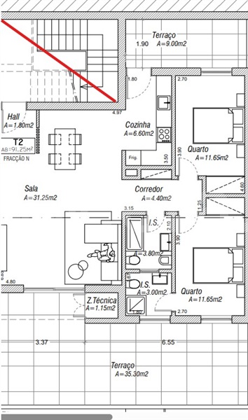 Apartamento T2 São Pedro do Sul, São Pedro do Sul, Várzea e Baiões - 1485769 - 6