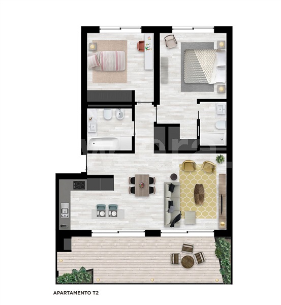Apartamento T2 à venda em Queluz e Belas, Sintra — foto 2