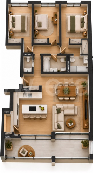 Apartamento T3 / Entroncamento, São João Baptista