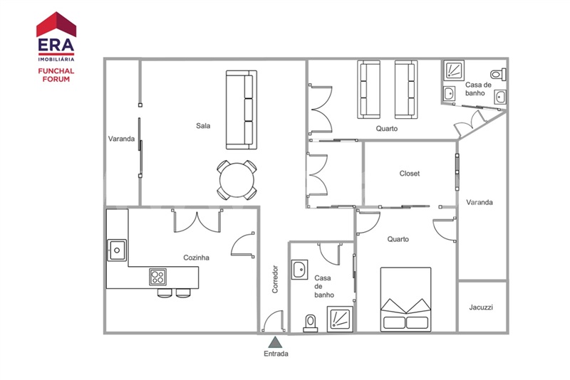 Apartamento T3 à venda em Sé, Funchal — foto 20