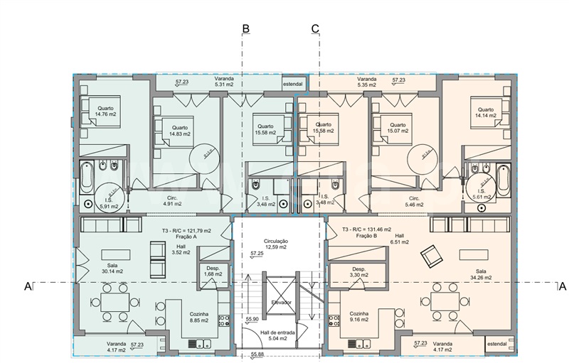 Apartamento T3 Torres Vedras, Ramalhal - 1450806 - 6
