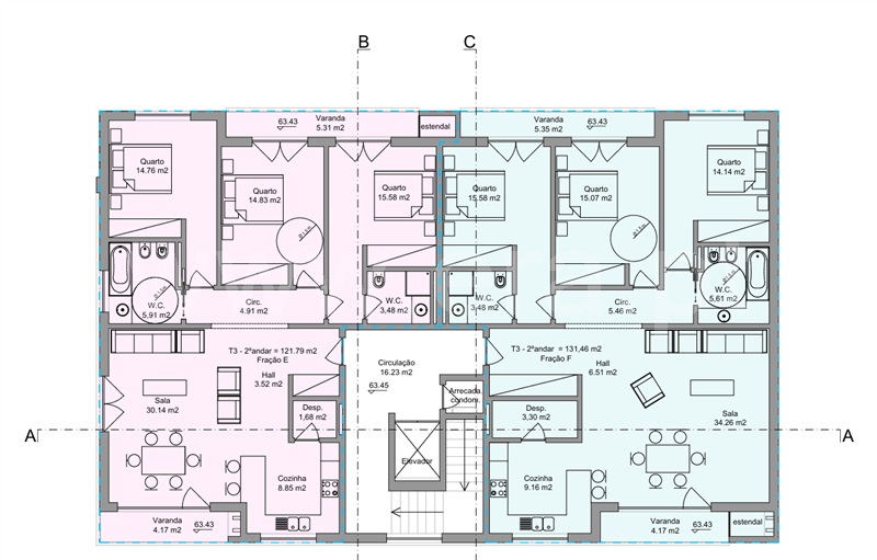 Apartamento T3 Torres Vedras, Ramalhal - 1450807 - 10