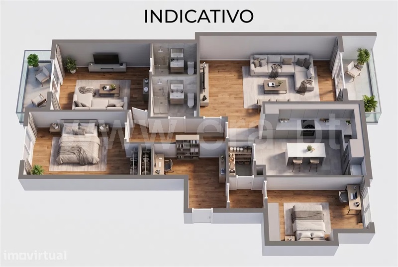 Apartamento T3 / Vila Franca de Xira, Alverca do Ribatejo e Sobralinho