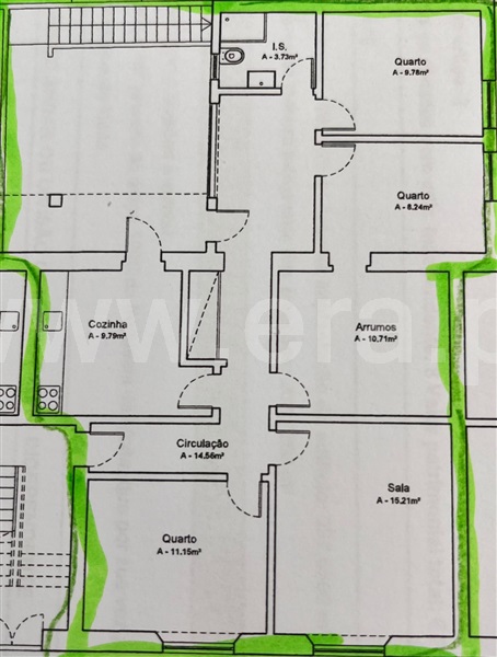 Apartamento T4 Moita, Zona 5 - Moita Centro 1 (Mercado) - 1475692 - 1