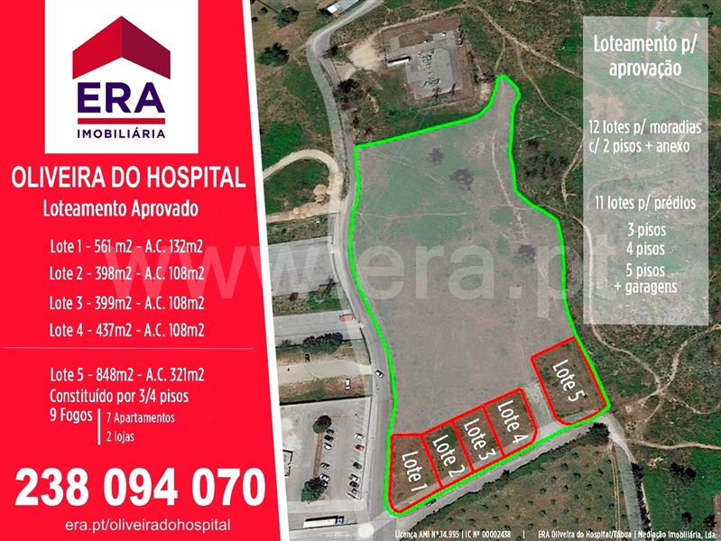 Lote  Oliveira do Hospital, Oliveira do Hospital e São Paio de Gramaços - 1350634 - 5