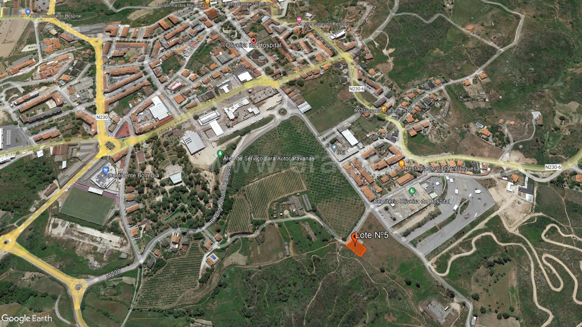 Land for sale in Oliveira do Hospital, Portugal — €95,000