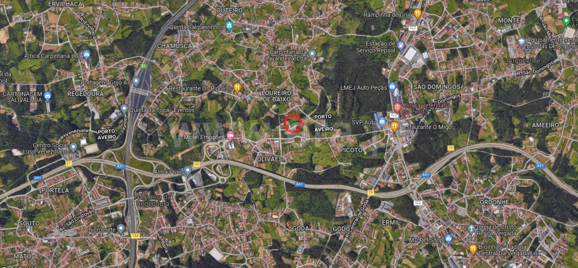 Land for sale in Vila Nova de Gaia, Portugal — €74,000