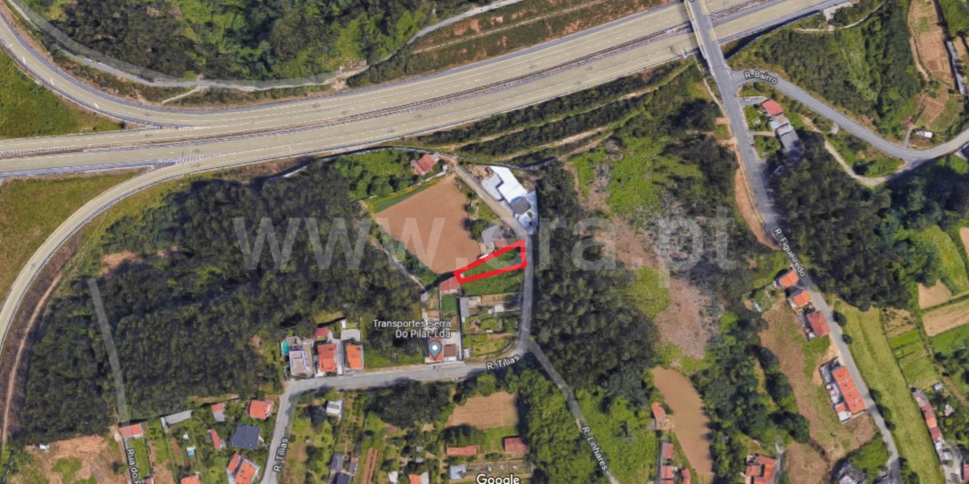 Land for sale in Vila Nova de Gaia, Portugal — €55,000