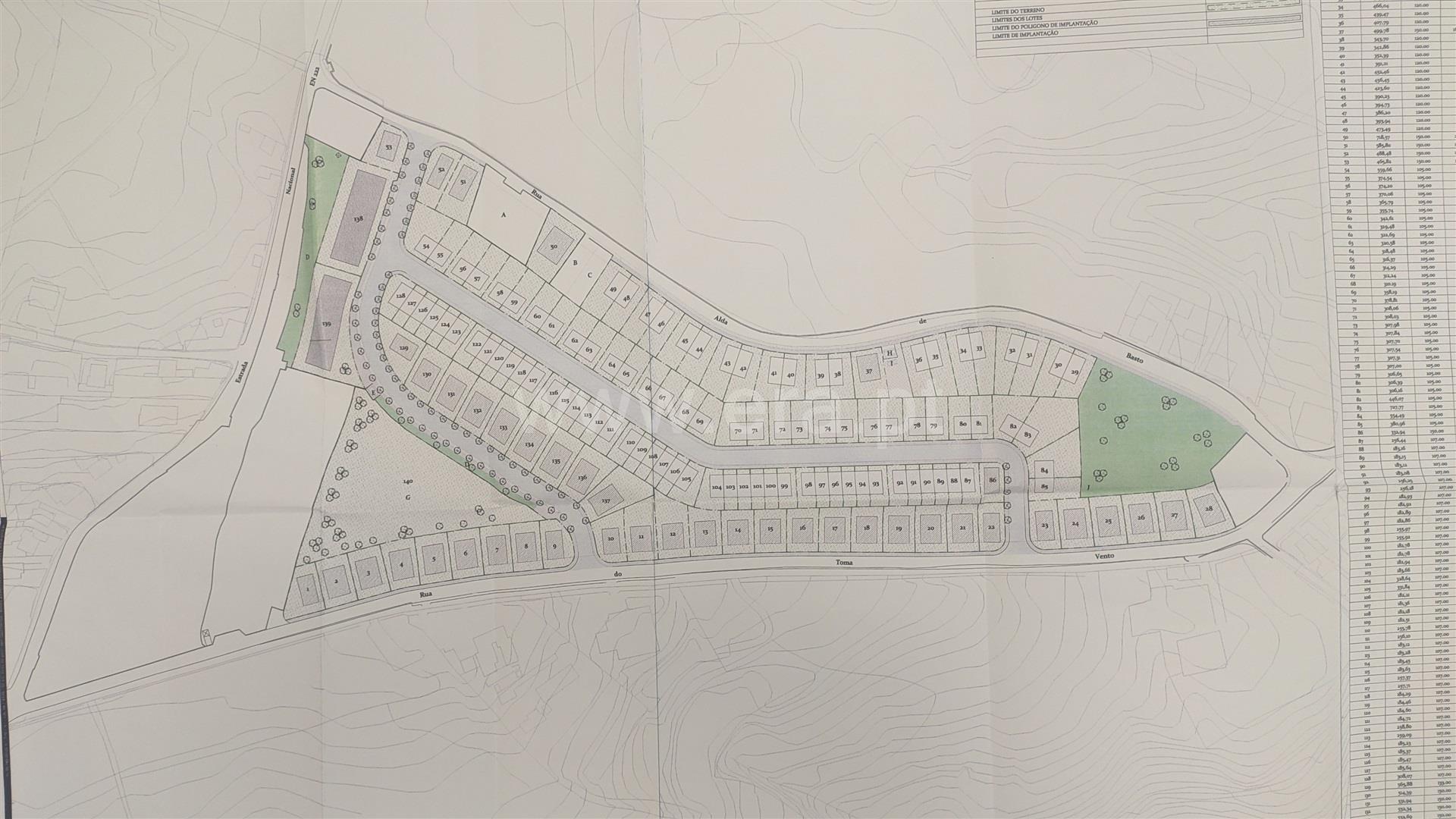 Land for sale in Vila Nova de Gaia, Portugal — €82,500