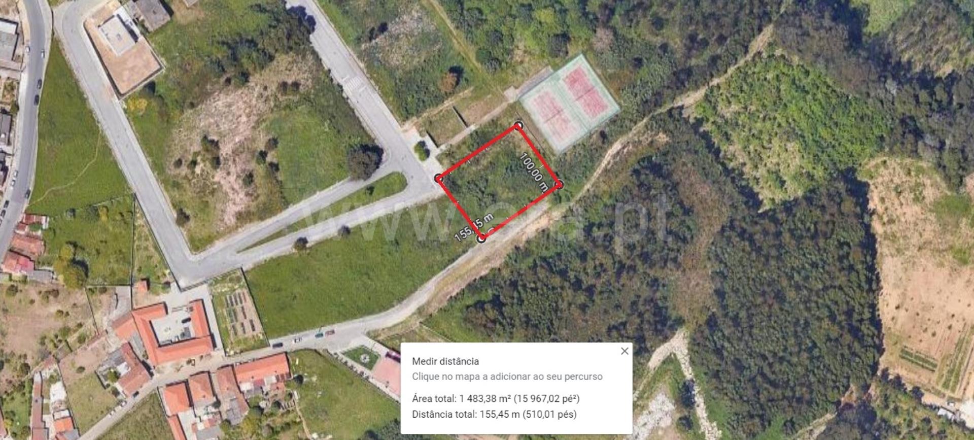 Land for sale in Vila Nova de Gaia, Portugal — €105,000