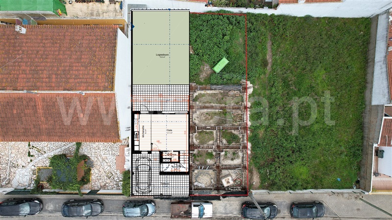 Moradia em Banda T2 / Odemira, Alagoachos