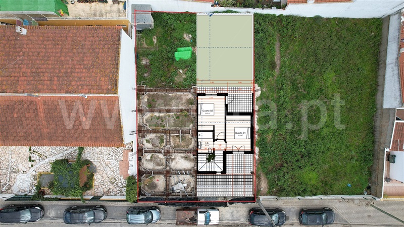 Moradia em Banda T2 / Odemira, Alagoachos