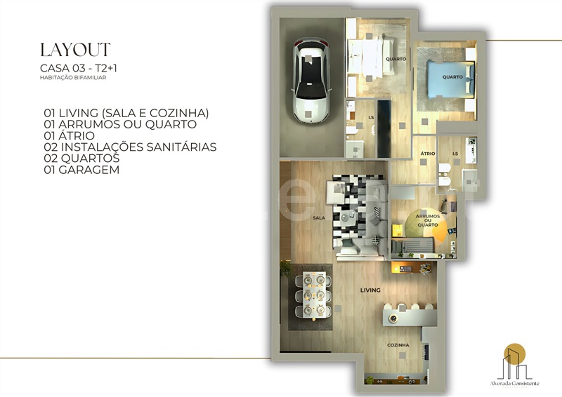 Moradia T2 à venda em Cacia, Aveiro — foto 15