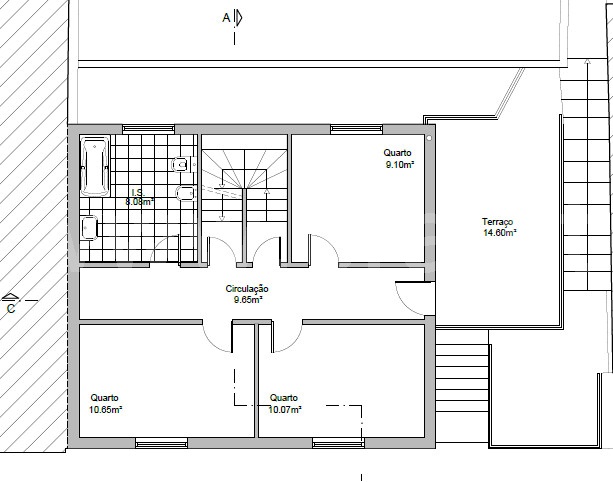 Moradia Geminada T5 com Quintal Covilhã, Sobral de São Miguel - 1346006 - 72