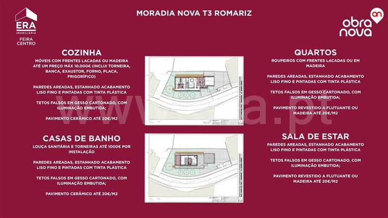 Moradia Isolada T3 / Santa Maria da Feira, Romariz