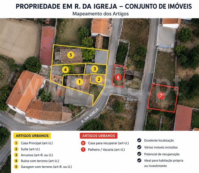 Moradia T4 à venda em Vermiosa, Figueira de Castelo Rodrigo — foto 2
