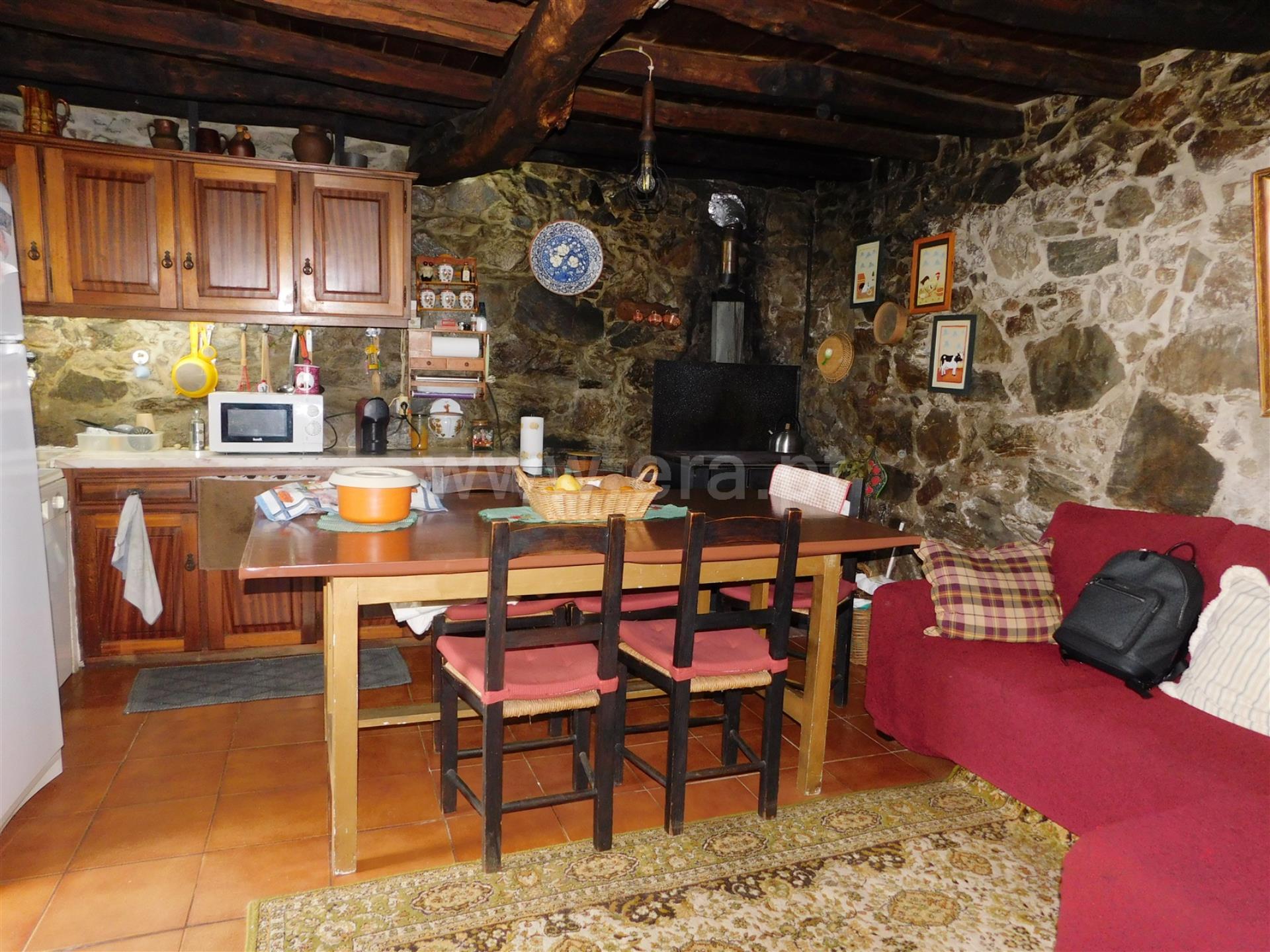Cozinha e sala