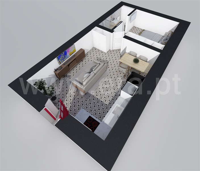 Moradia T1 à venda em Vila Nova da Baronia, Alvito — foto 12