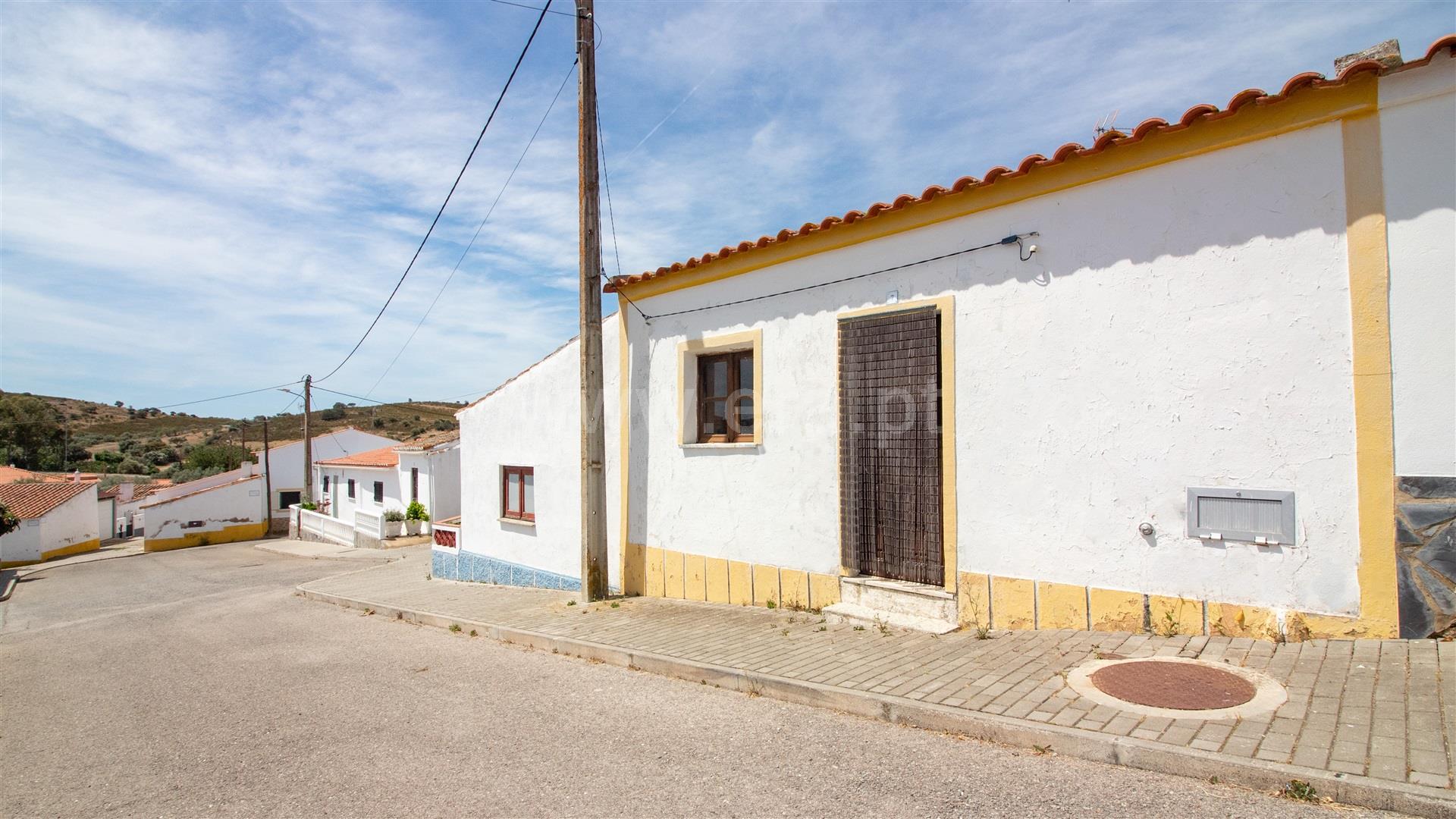 Vista exterior da moradia 