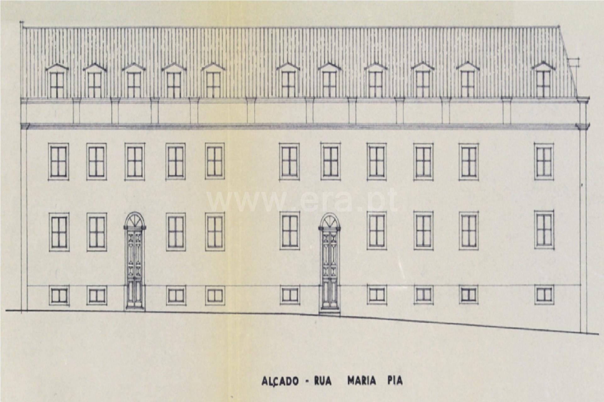 Alçado Rua Maria Pia