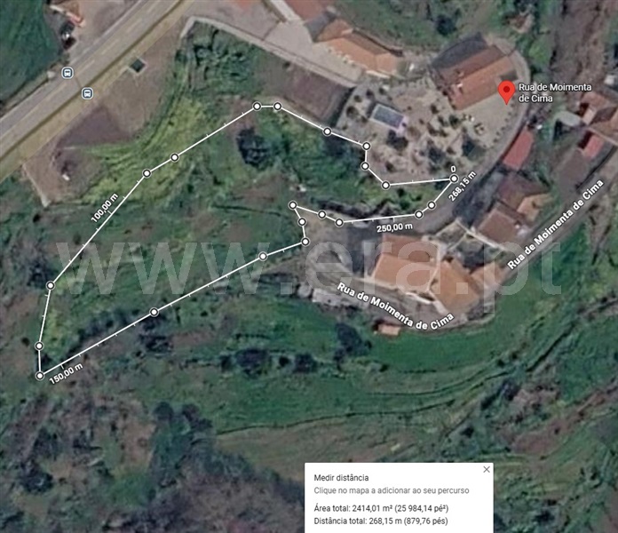 Terreno com ruina / Castelo de Paiva, Fornos