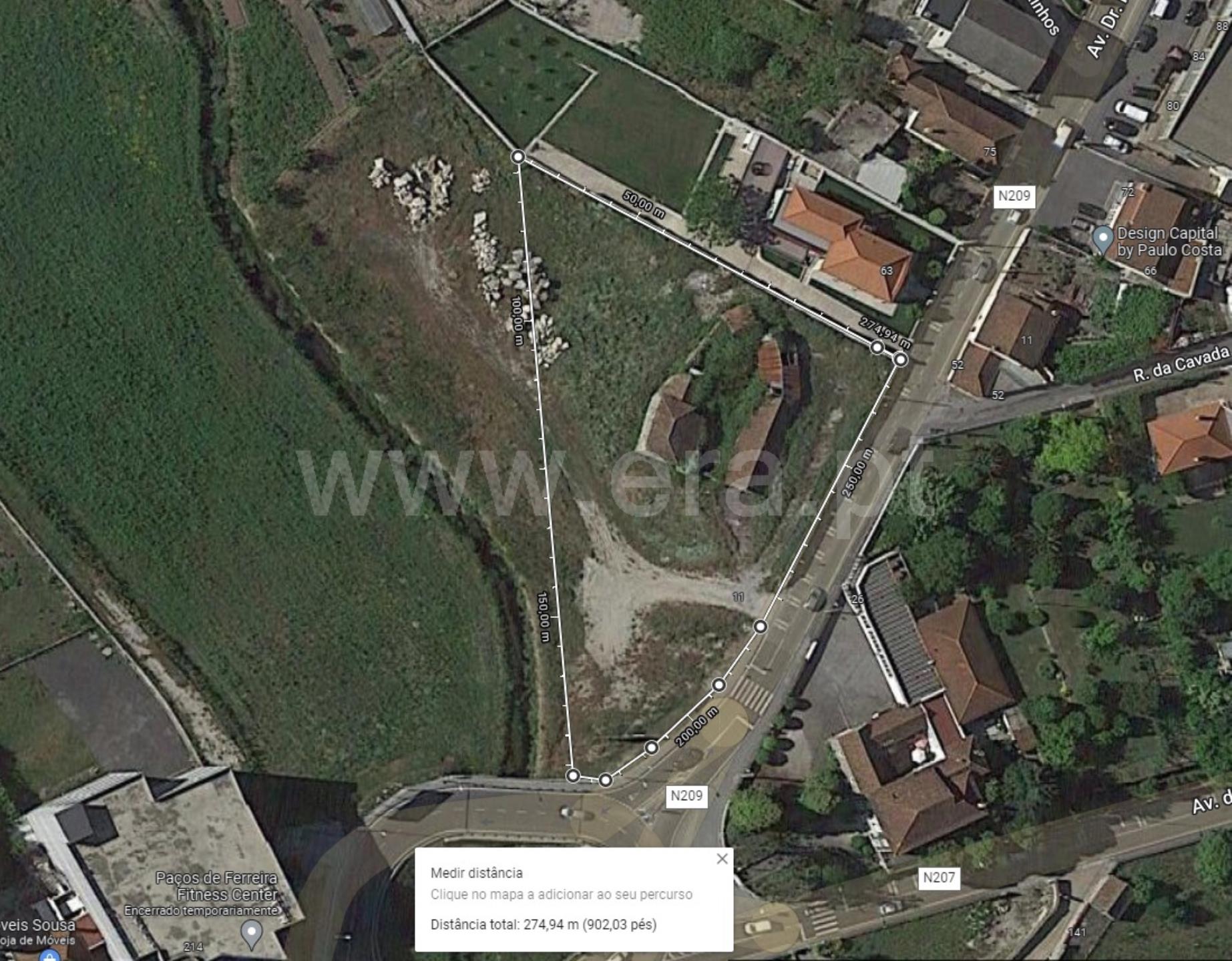 Land for sale in Paços de Ferreira, Portugal — €430,000