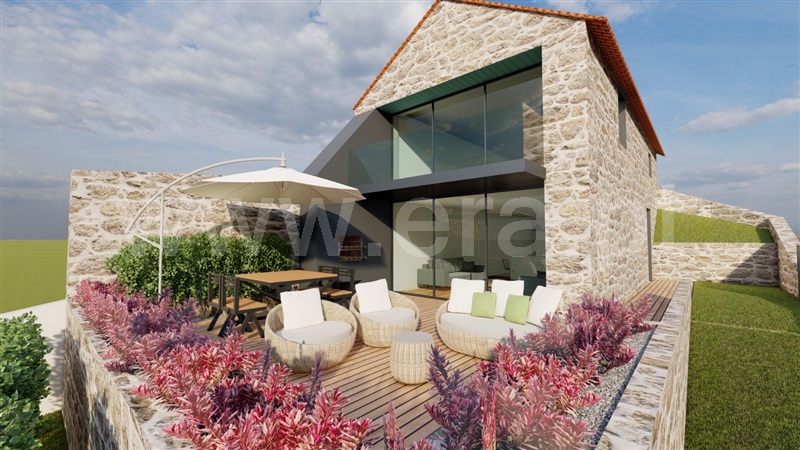 Terreno com ruina T2 Vila Nova de Cerveira, Gondarém - 1346309 - 1