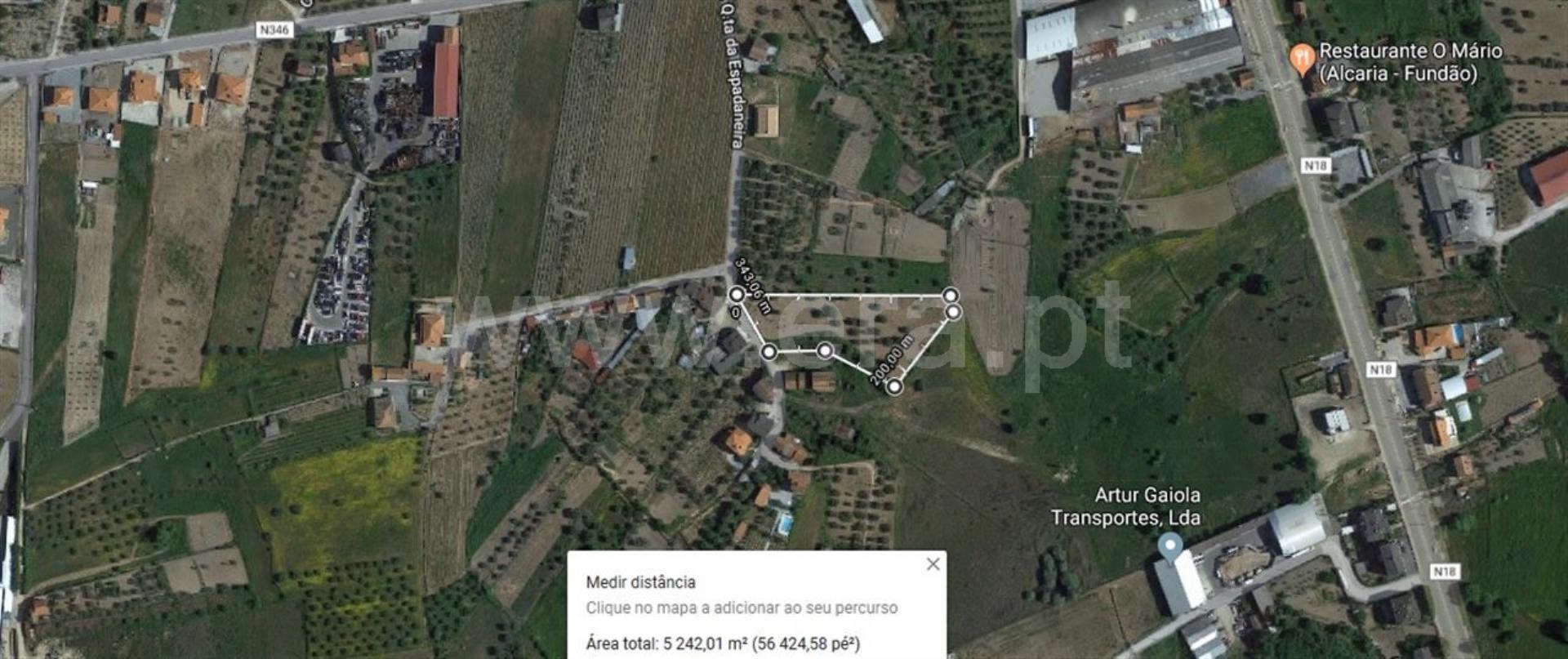 Land for sale in Fundão, Portugal — €57,500