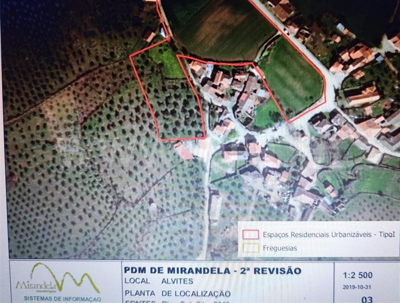 Terreno Rústico  Mirandela, Alvites - 1413710 - 2