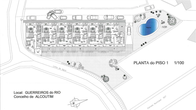 Terreno para Construção  com Aprovado Alcoutim, Guerreiros do Rio - 1272192 - 8