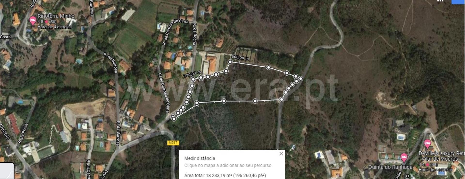 Land for sale in Caminha, Portugal — €177,500