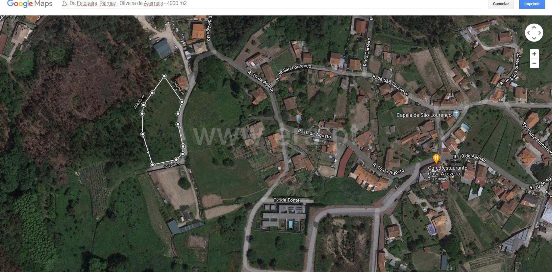 Land for sale in Oliveira de Azeméis, Portugal — €67,500