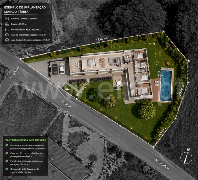 Terreno para Construção / Oliveira de Azeméis, São Roque
