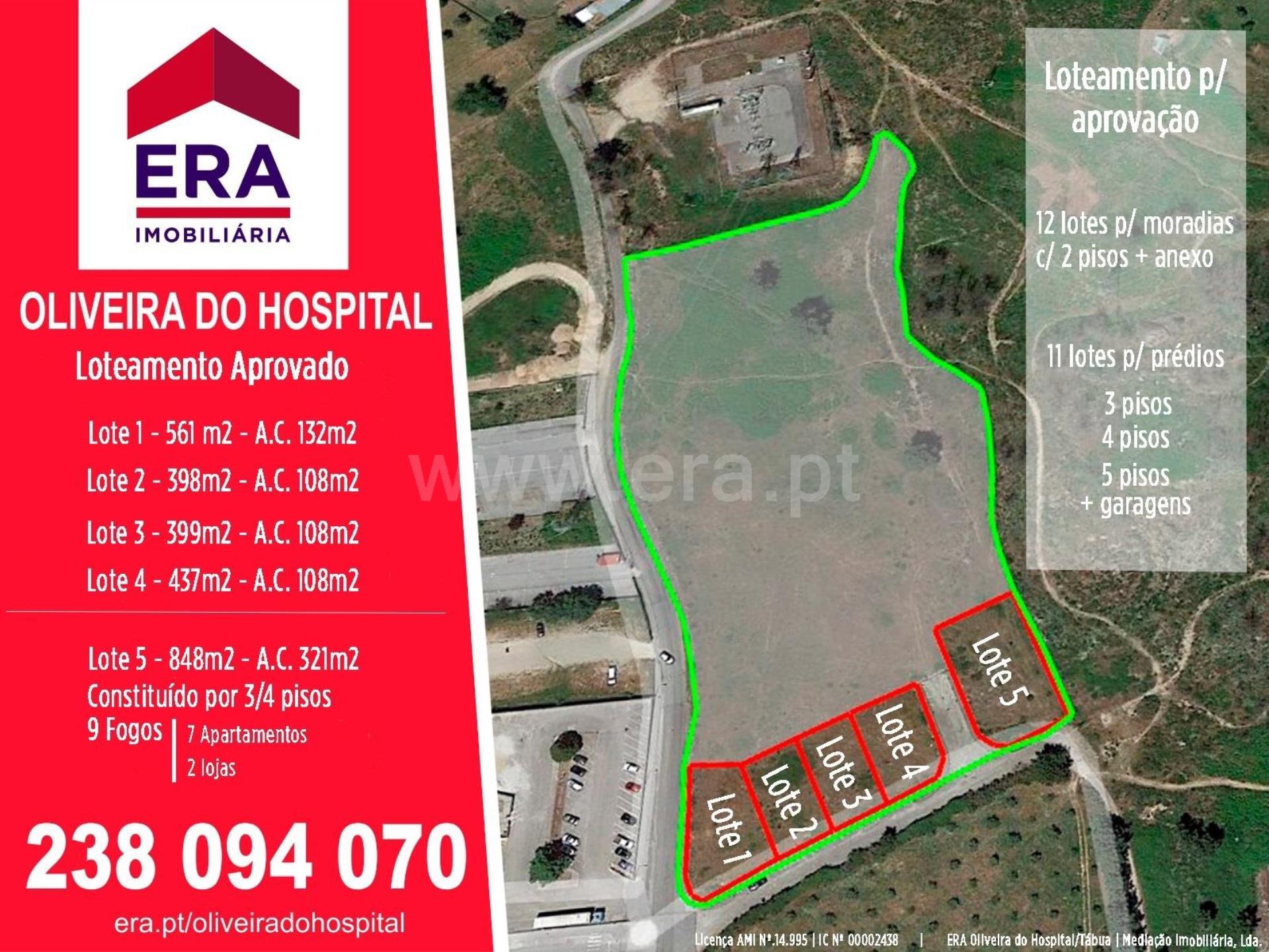 Land for sale in Oliveira do Hospital, Portugal — €155,000