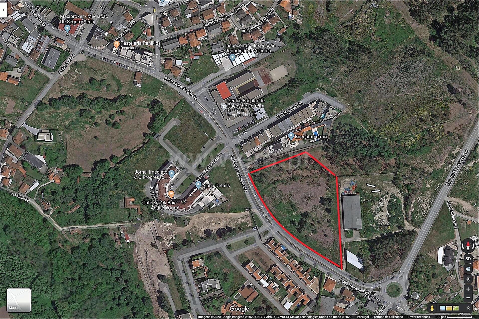 Land for sale in Paços de Ferreira, Portugal — €1,800,000